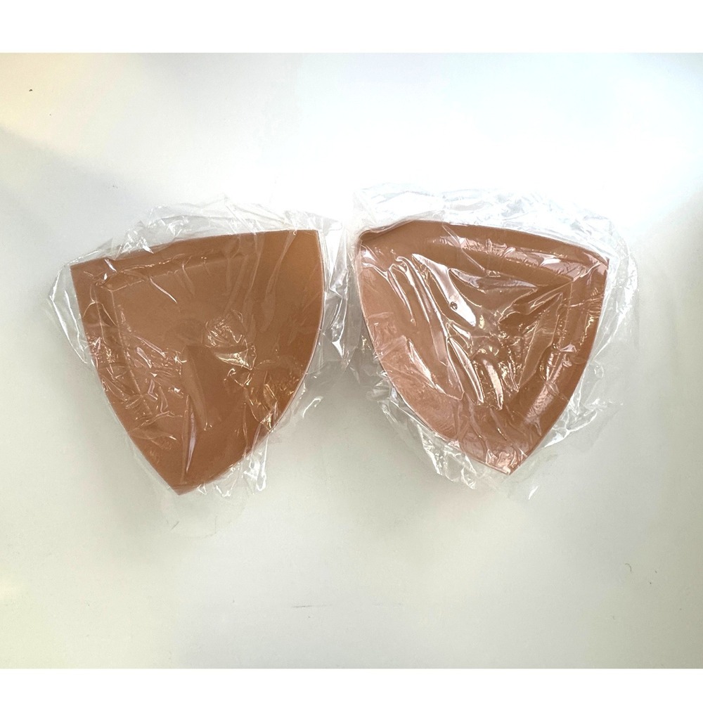 BOOMBA Invisible Lift Inserts Beige Large Double Sided Adhesive Bra Pads NEW - Picture 3 of 6